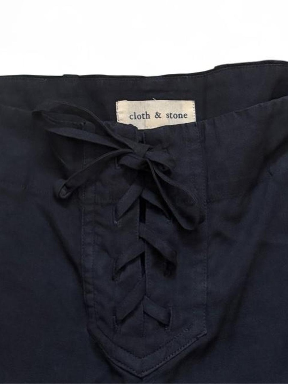 Anthropologie Cloth & Stone corset utility jogger pants